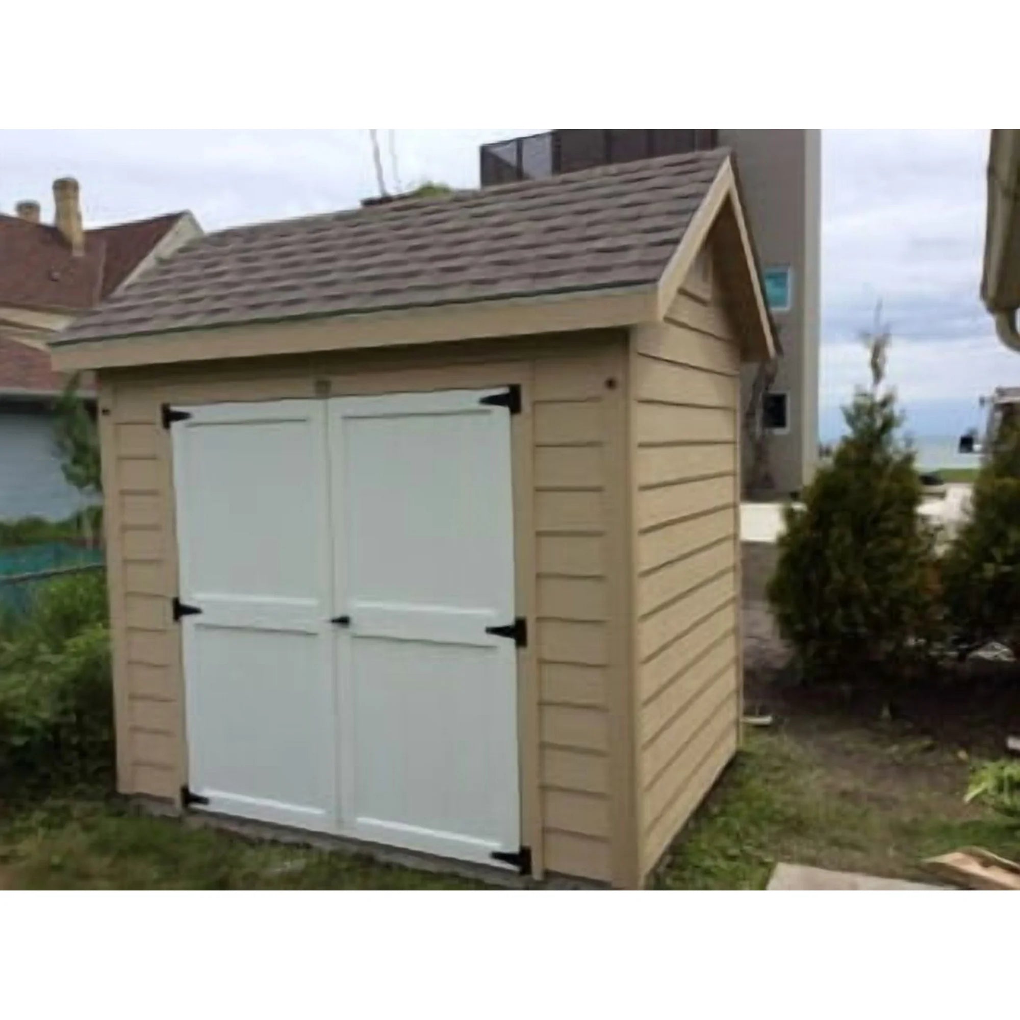 Shed Windows and More 5" Stainless Steel Black Hardware Kit #1